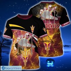 NCAA Arizona State Sun Devils Halloween Hand T-Shirt
