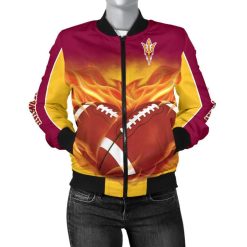 NCAA Arizona State Sun Devils Playing Game Bomber Jacket