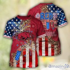 NCAA Arkansas Razorbacks Independence Day T-Shirt