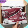 NCAA Arkansas Razorbacks Logo Pattern Air Jordan 13 Shoes