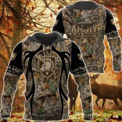 NCAA Army Black Knights Camo Hunting Pullover Hoodie