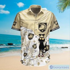 Alternative view of NCAA Army Black Knights Cute Black Cat Hawaiian Shirt