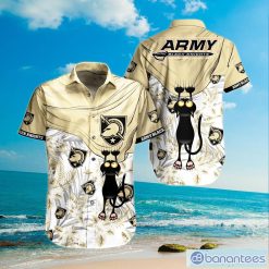 NCAA Army Black Knights Cute Black Cat Hawaiian Shirt