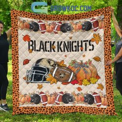Alternative view of NCAA Army Black Knights Welcome Fall Pumpkin Quilt Blanket