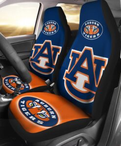 NCAA Auburn Tigers Big Logo Car Seat Covers