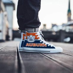 Alternative view of NCAA Auburn Tigers Big Logo High Top Shoes