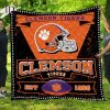 NCAA Auburn Tigers EST 1896 Quilt Blanket