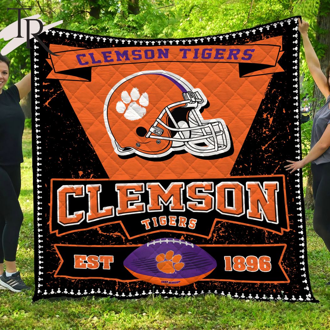 NCAA Auburn Tigers EST 1896 Quilt Blanket