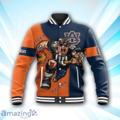 NCAA Auburn Tigers Football Go On Baseball Jacket