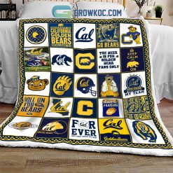 Alternative view of NCAA California Golden Bears Collection Fleece Blanket