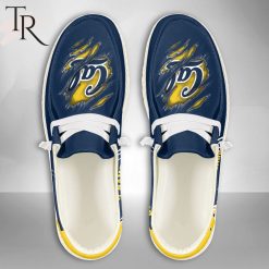 NCAA California Golden Bears Custom Name Broken Wall Hey Dude Shoes
