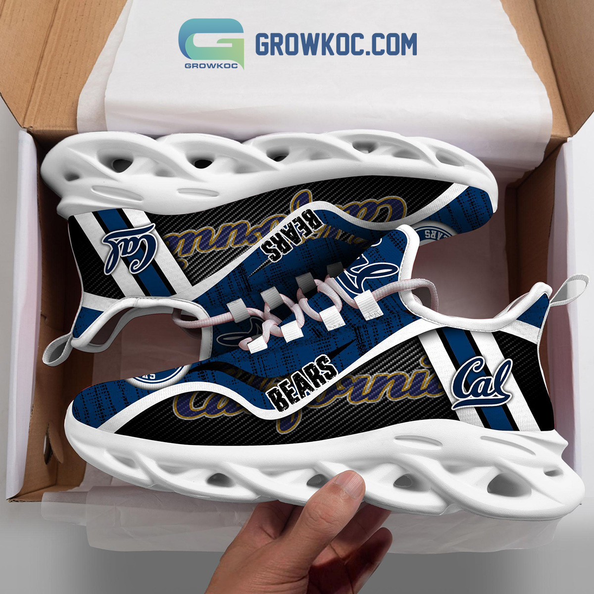 NCAA California Golden Bears New Style Max Soul Shoes