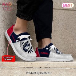 Alternative view of NCAA Connecticut Huskies Custom Name Hey Dude Shoes