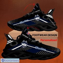 Alternative view of NCAA Connecticut Huskies Custom Name New Season Max Soul Shoes