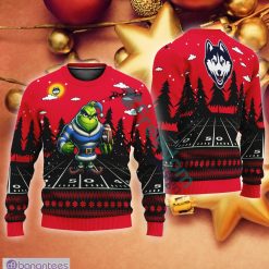 NCAA Connecticut Huskies Play Grinch Funny Sweater