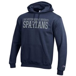 Alternative view of NCAA CWRU Spartans Navy Champion Eco Pullover Hoodie