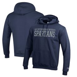 NCAA CWRU Spartans Navy Champion Eco Pullover Hoodie
