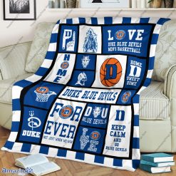 Alternative view of NCAA Duke Blue Devils Collection Fleece Blanket