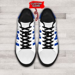 NCAA Duke Blue Devils Custom Name White Green Stan Smith Shoes - Image 6