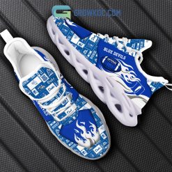 NCAA Duke Blue Devils Fire Ball Max Soul Shoes