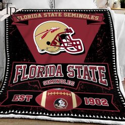 NCAA Florida State Seminoles EST 1902 Fleece Blanket