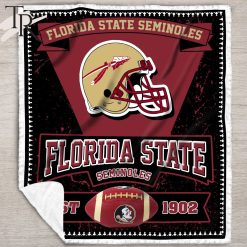Alternative view of NCAA Florida State Seminoles EST 1902 Fleece Blanket