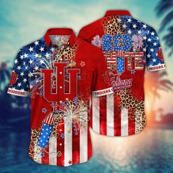 NCAA Indiana Hoosiers Independence Day Hawaiian Shirt
