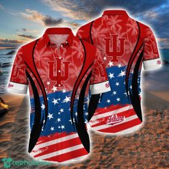 NCAA Indiana Hoosiers Star Pattern Hawaiian Shirt
