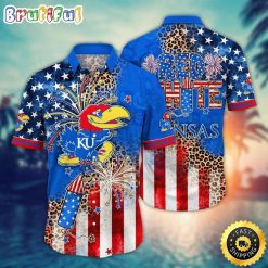 NCAA Kansas Jayhawks Independence Day Hawaiian Shirt