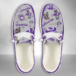 NCAA Kansas State Wildcats Custom Name Logo Hey Dude Shoes