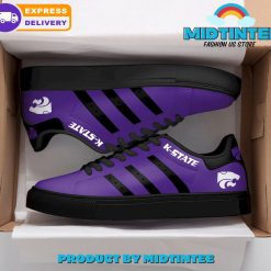 Alternative view of NCAA Kansas State Wildcats Purple Stan Smith Shoes