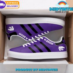 NCAA Kansas State Wildcats Purple Stan Smith Shoes