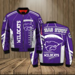 NCAA Kansas State Wildcats Special Design Bomber Jacket