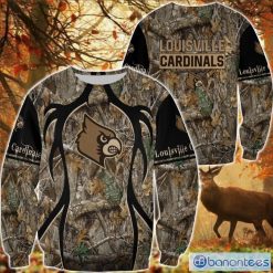 NCAA Louisville Cardinals Camo Hunting Sweatshirt