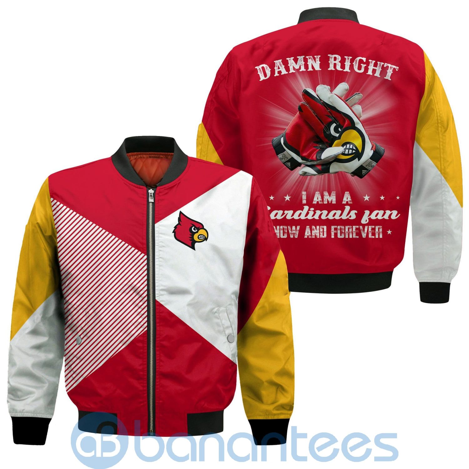 NCAA Louisville Cardinals Damn Right Bomber Jacket