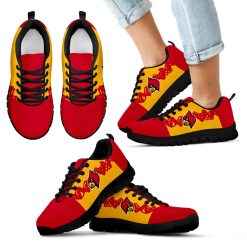 Alternative view of NCAA Louisville Cardinals Doodle Line Running Shoes