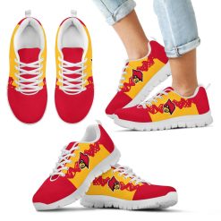 NCAA Louisville Cardinals Doodle Line Running Shoes