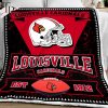NCAA Louisville Cardinals EST 1912 Fleece Blanket