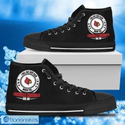 NCAA Louisville Cardinals I Will Not Keep Calm Amazing High Top Shoes
