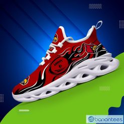 NCAA Louisville Cardinals Logo Fireball Max Soul Shoes