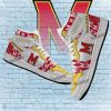 NCAA Maryland Terrapins Custom Name Logo Air Jordan 1 High Sneakers