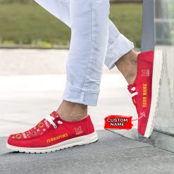 Alternative view of NCAA Maryland Terrapins Custom Name Red Hey Dude Shoes