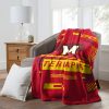 NCAA Maryland Terrapins EST 1856 Fleece Blanket