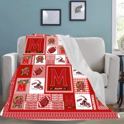 NCAA Maryland Terrapins Home Fleece Blanket