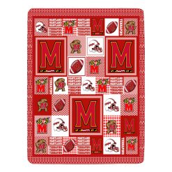 Alternative view of NCAA Maryland Terrapins Home Fleece Blanket