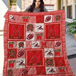 NCAA Maryland Terrapins Home Quilt Blanket