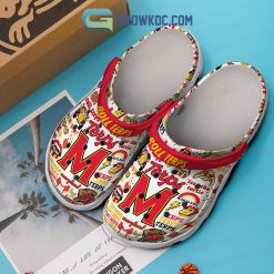 Alternative view of NCAA Maryland Terrapins Roll Terps White Crocs