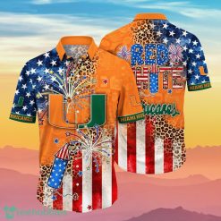 NCAA Miami Hurricanes 4th Of July Independence Day Hawaiian Shirt