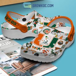 Alternative view of NCAA Miami Hurricanes Go Canes Crocs