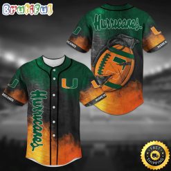 NCAA Miami Hurricanes Grenade Baseball Jersey